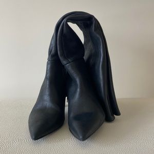 Free People Knee High Black Boots